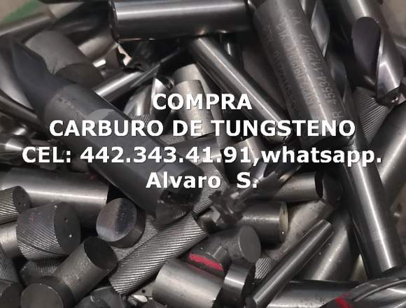 COMPRA PEDACERIA DE CARBURO DE TUNGSTENO