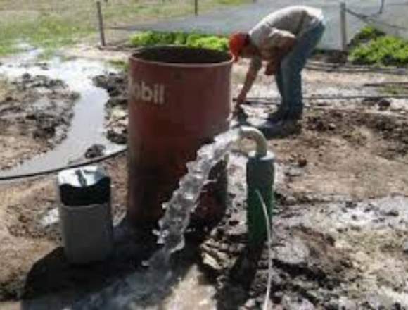 perforaciones para extracción de  agua 