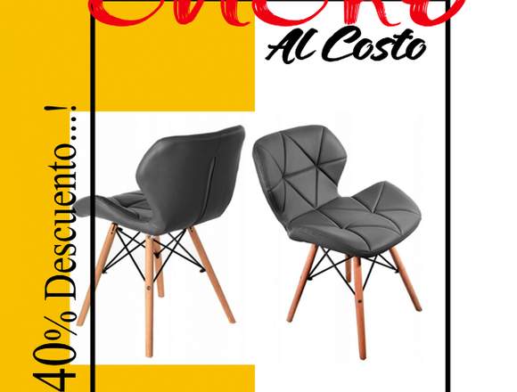 Silla Eames pentagono