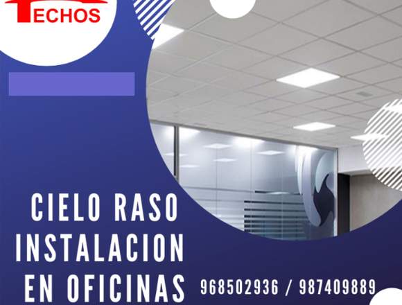 Cielo Raso Instalación Lima