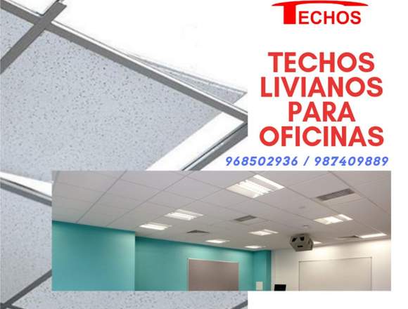 TECHO CIELO RASO / BALDOSAS