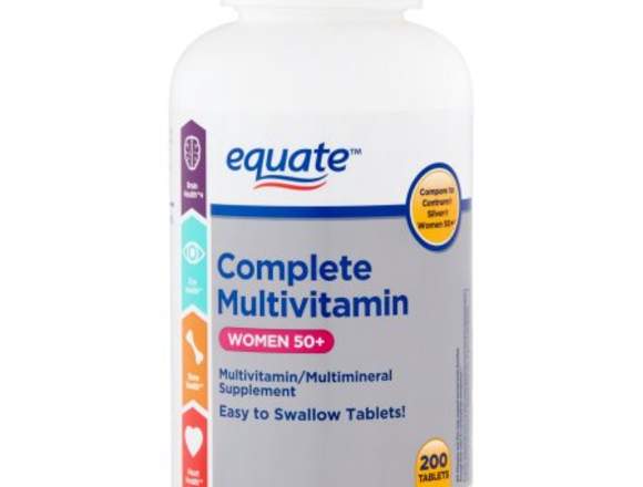  MULTIVITAMINICO MARCA EQUATE WOMEN +50