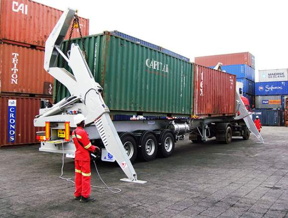 Transporte de contenedores 