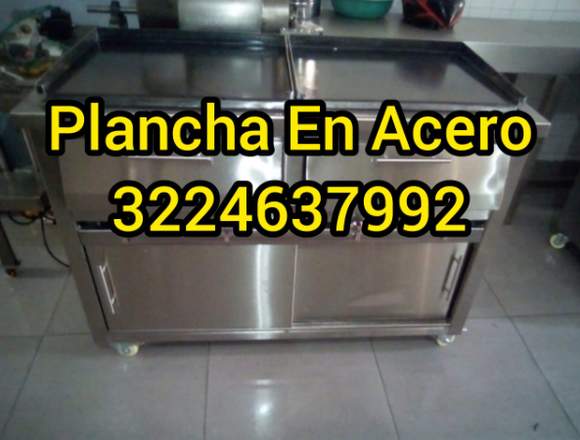 PLANCHA PARA HAMBURGUESAS WORKS STEEL DASF 