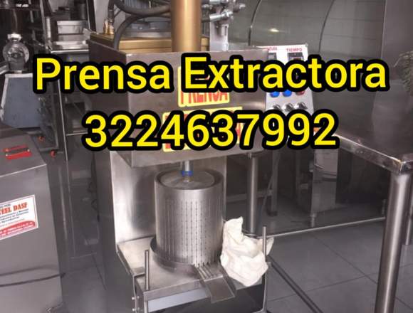 PRENSA ACEITES ALMENDRAS REFERENCIA WORKS STEEL