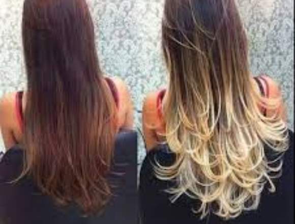 MECHAS CALIFORNIANAS EN EL SALON CAROLINA´S