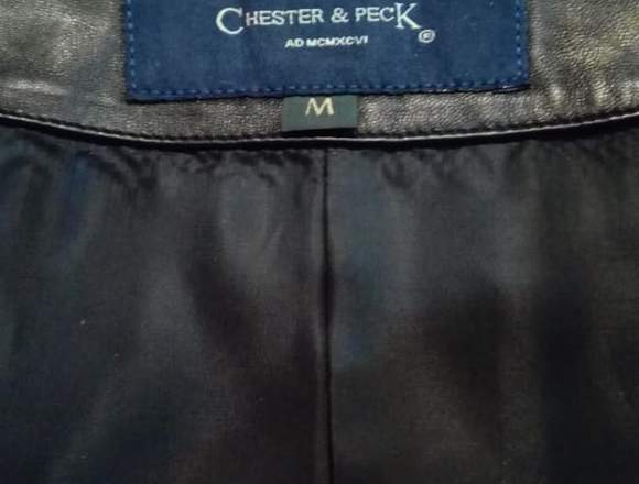 CHAMARRA DE PIEL ORIGINAL NUEVA CHESTER AND PECK