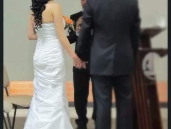 Vestido De Novia con una sola Postura