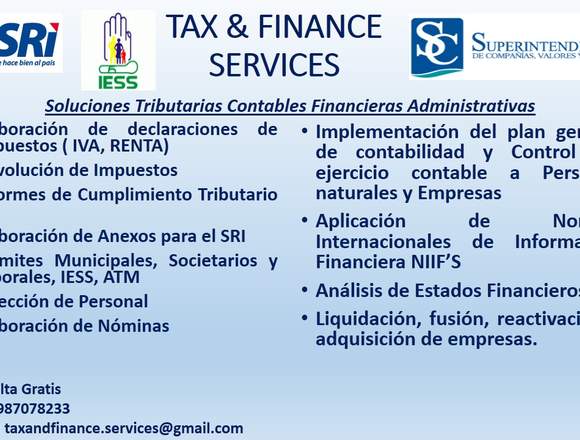  TAX & FINANCE SERVICES 
