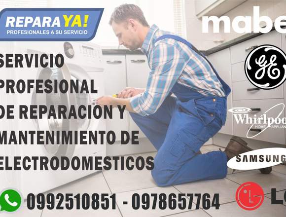 Reparación de electrodomestico todas las marcas