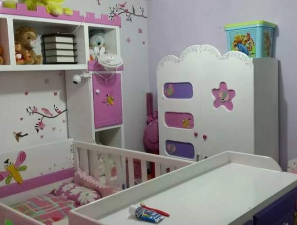 Venta de cama corral de niña