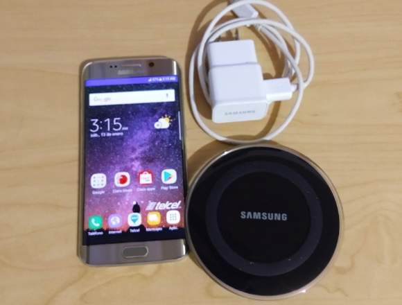 S6 Edge con cargador inalambrico