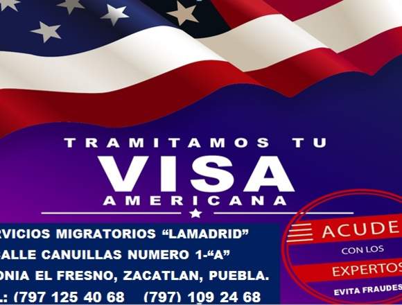 TRAMITE DE VISA AMERICANA