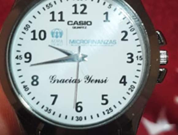 Relojes c/logo o personalizados, publicitarios