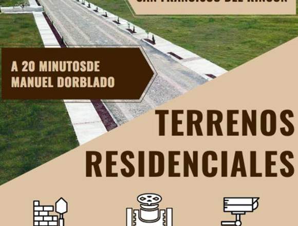 TERRENOS DESDE $1609 / MES  🏠