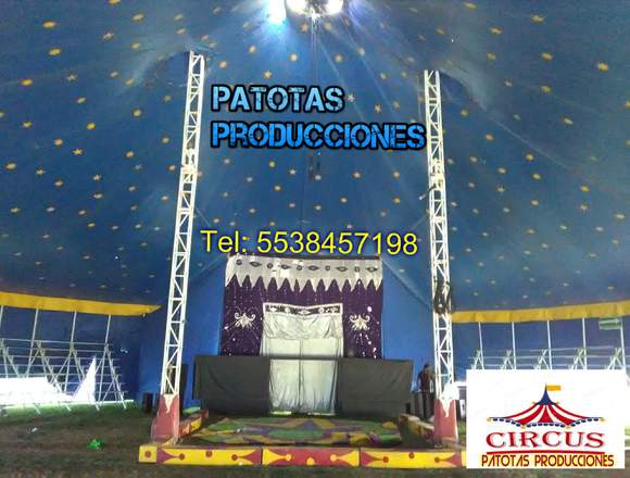 Espectaculos de Circo y renta de Carpas de Circo