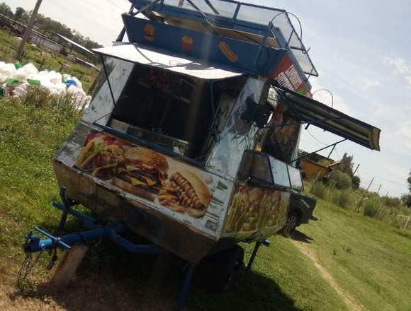 CARRO GASTRONOMICO CON PANEL SOLAR