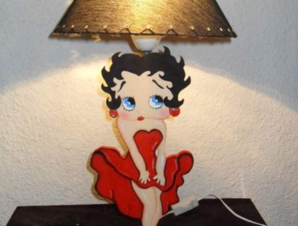 lamparas decorativas betty boop