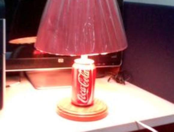 lamparas decorativas coca-cola 