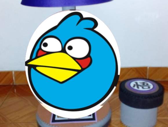 lamparas decorativas angry birds