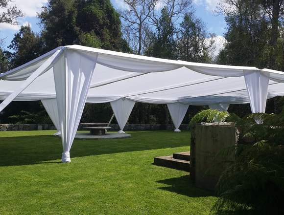 Arriendo de carpas y toldos para eventos