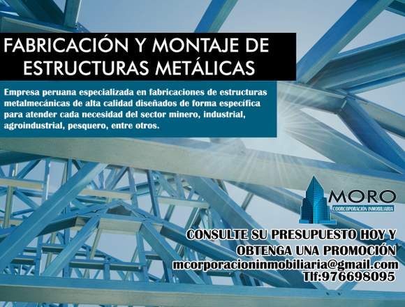 FABRICACIÓN Y MONTAJE DE ESTRUCTURAS METÁLICAS