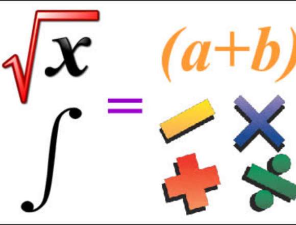 Asesorías de matemática, física, quimica e inglés