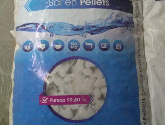 SAL EN PELLETS BULTO DE 20 KG