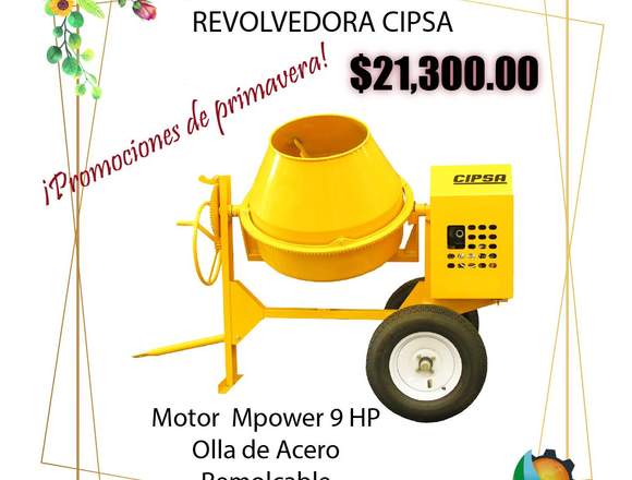 REVOLVEDORA CIPSA ULTRA 10 ECOMAQMX