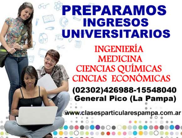 PREPARAMOS PARA INGRESOS UNIVERSITARIOS