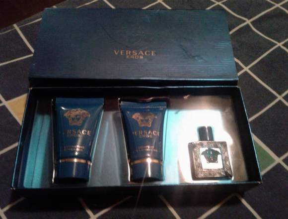 Versace Eros Mini Set de 3 piezas 