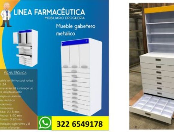 Muebles para Famracia Medellin