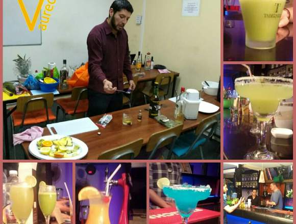 Curso Práctico de Coctelería y Bartender