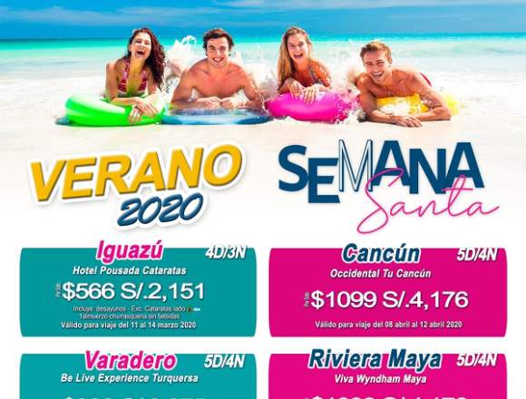 Viaje en Semana Santa verano 2020 barato