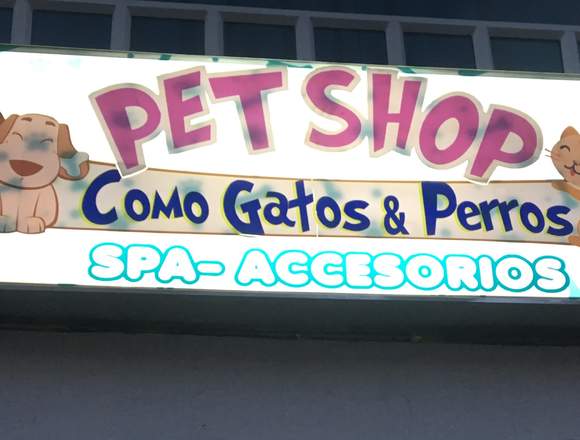 Tienda de mascotas y peluquería canina y felina