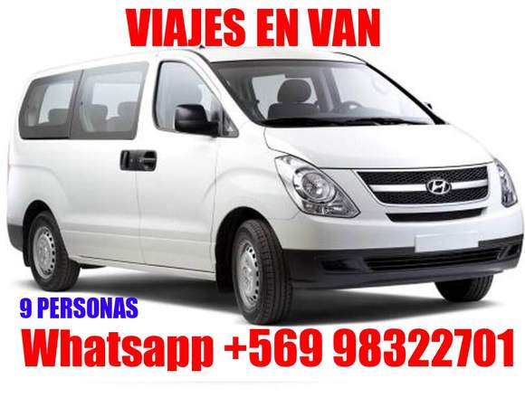 Se ofrece servicio transporte & turismo, en VAN