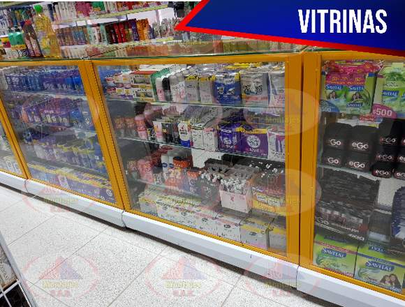 VITRINAS PARA TIENDAS Y SUPERMERCADOS 