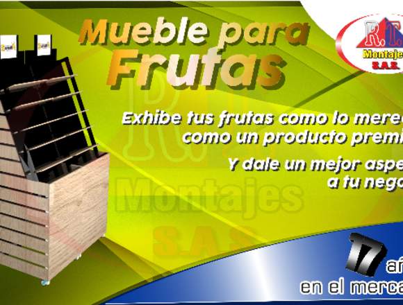 MUEBLE PARA AGUACATES Y OTROS FRUTOS MEDIANOS 