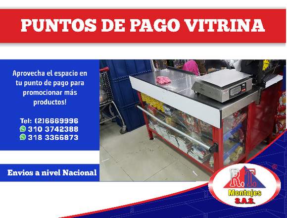 PUNTO DE PAGO VITRINA! 