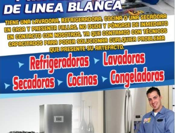 Reparación y Mantenimiento de Linea Blanca