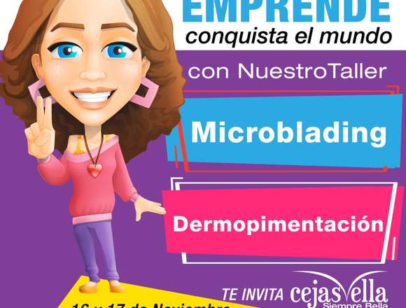 Curso de microblading y dermopigmentacion