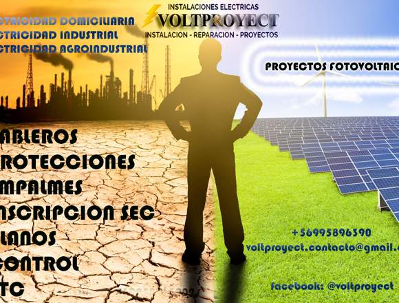 Soluciones eléctricas y proyectos ERNC