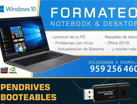 Formateo de Notebook 