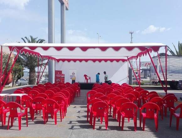 Arriendo de vajilla y mobiliario para eventos