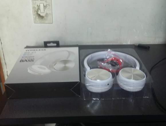 Audifonos Extra Bass Sony Wireless blanco