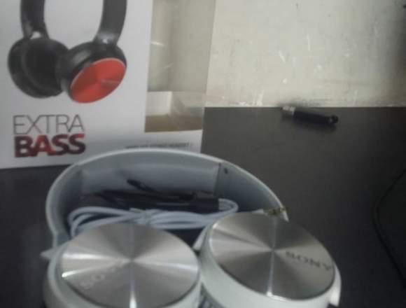 Audifonos Sony Extra Bass Wireless Blanco