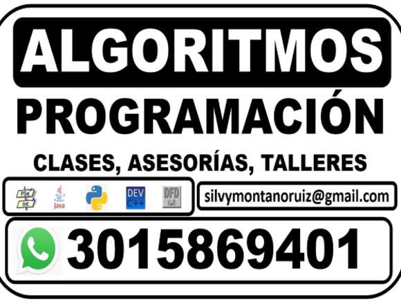 Algoritmos, Programas, Solución de problemas.