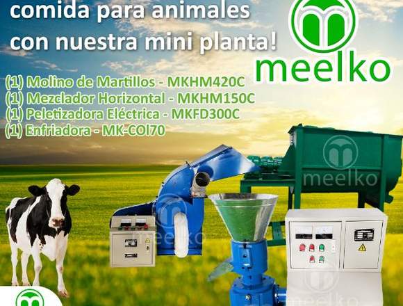 EQUIPO FABRICADOR DE PELLETS