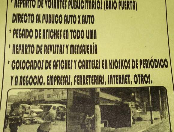 SERVICIOS DE. PUBLICIDAD 