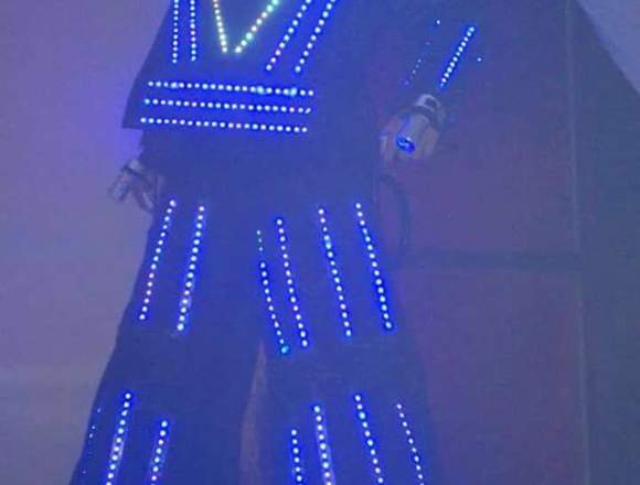 show de robot led para eventos 